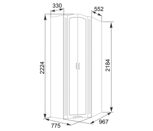 26 Шкаф угловой Виктория