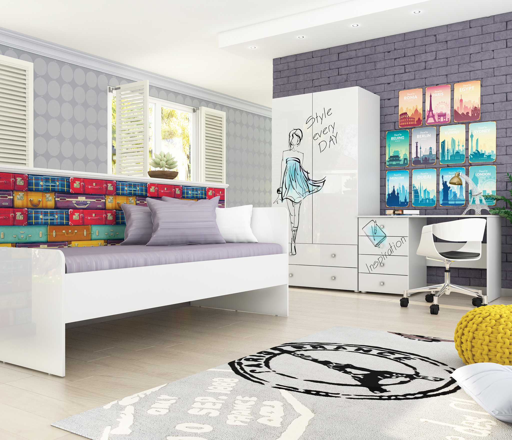 Стильная Молодежная Мебель фото 19