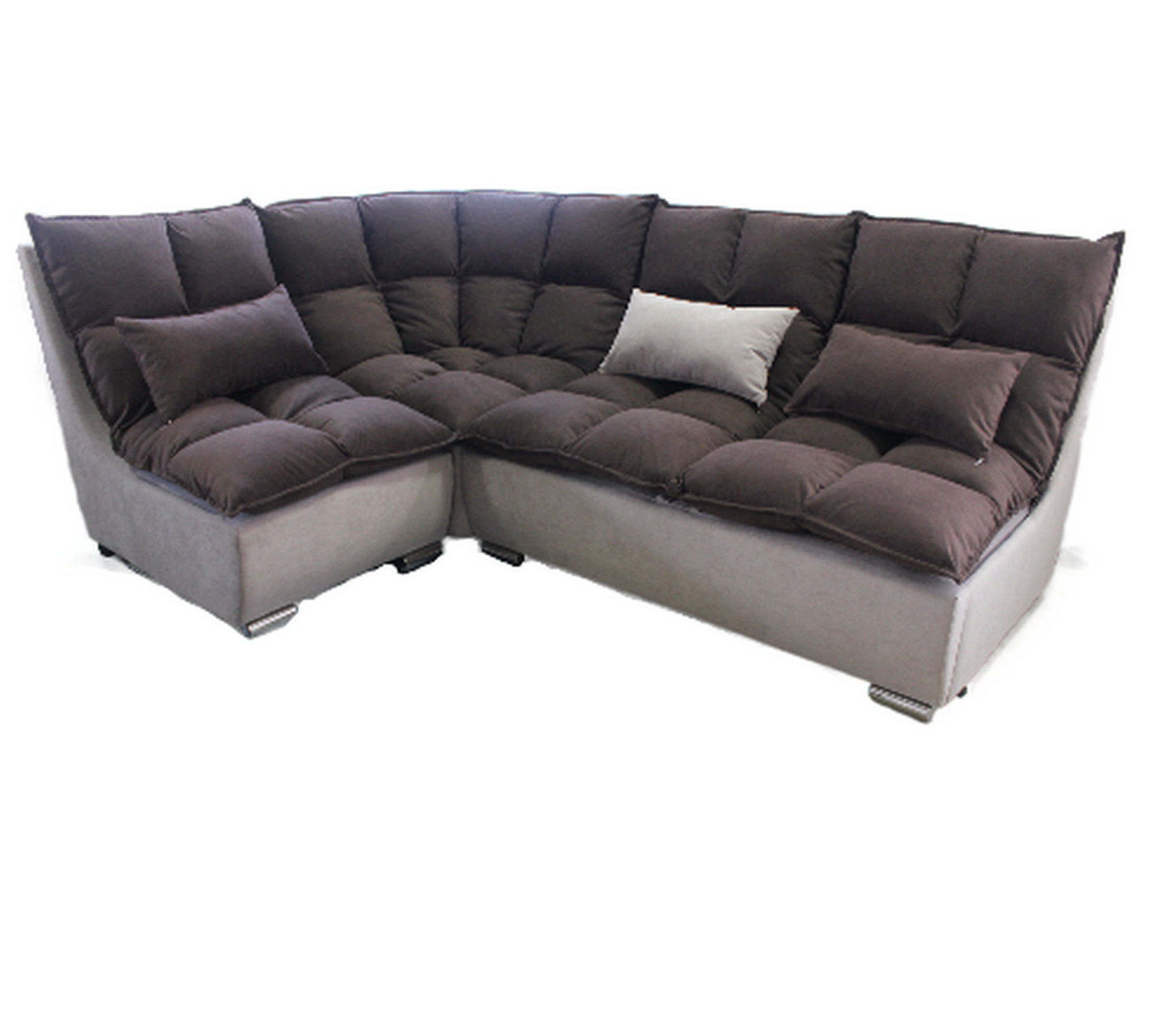 фото Угловой диван доменика, велюр столплит