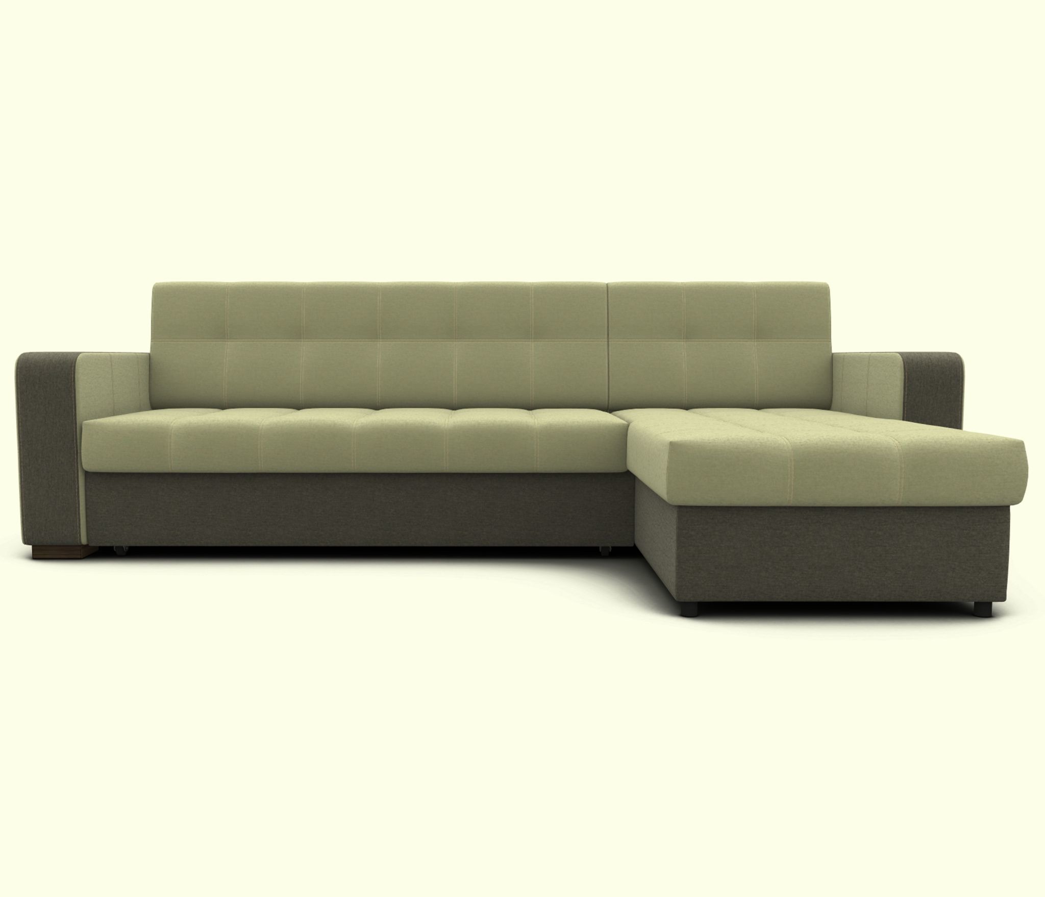 

Угловой диван Окленд с отоманкой правый