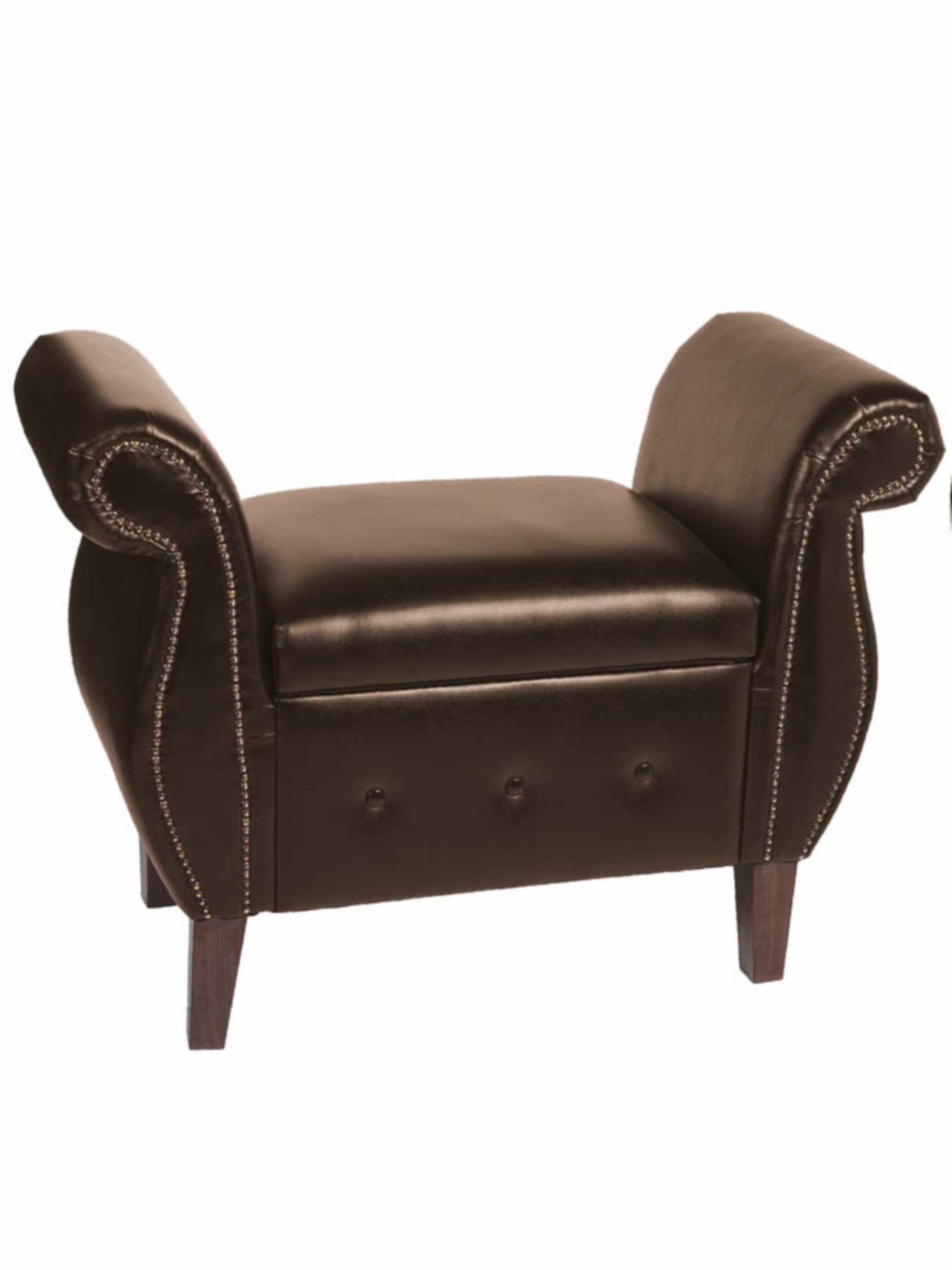 Купить Кресло Кровать Из Искусственной Кожи Коричневый