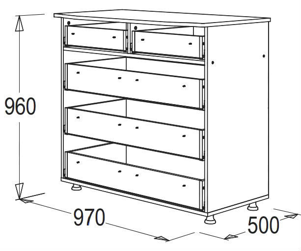 Комод с выдвижными ящиками схема сборки. Чертёж комодов на 5 ящиках. Чертеж комода 3 ящика. Тумба лофт с тремя ящиками чертеж. Комод из трех ящиков схема.