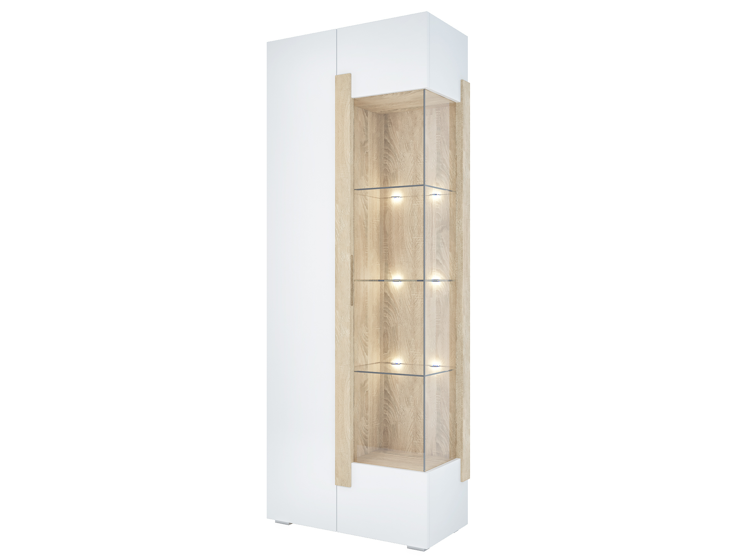 Витрина Белый Глянец Купить