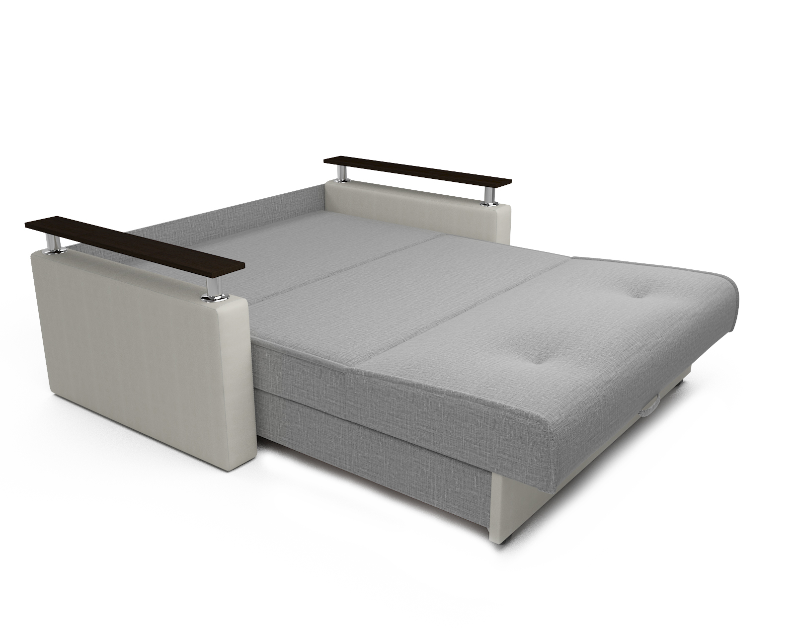 

Прямой диван Шарм, рогожка и экокожа, 140 см