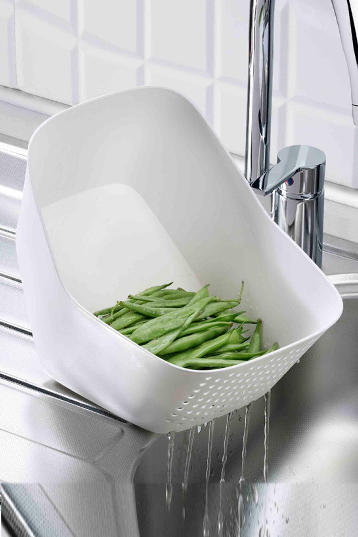 Посуда для мытья фруктов и овощей. ) 15. Дуршлаг gred re-627, 2в1 с миской, пластик. Корзина для мытья овощей и фруктов (пп хром уп. Дуршлаг для фруктов и овощей.