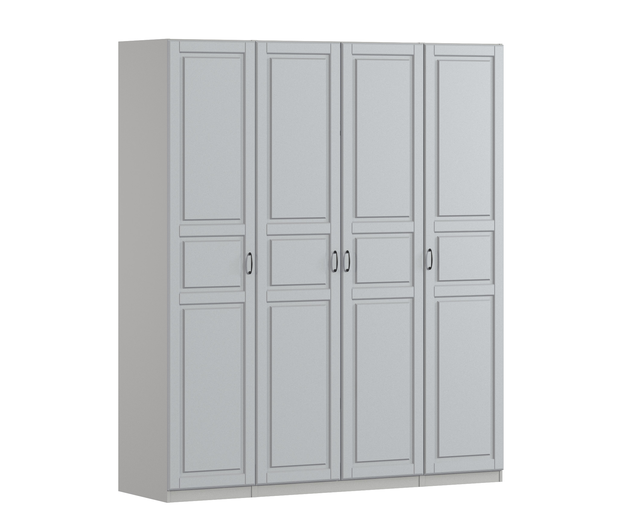 

Шкаф четырехдверный Макс 2000 мм, вариант №3 (ЛДСП/МДФ)