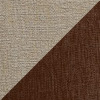Рогожка Бежевая/Коричневая