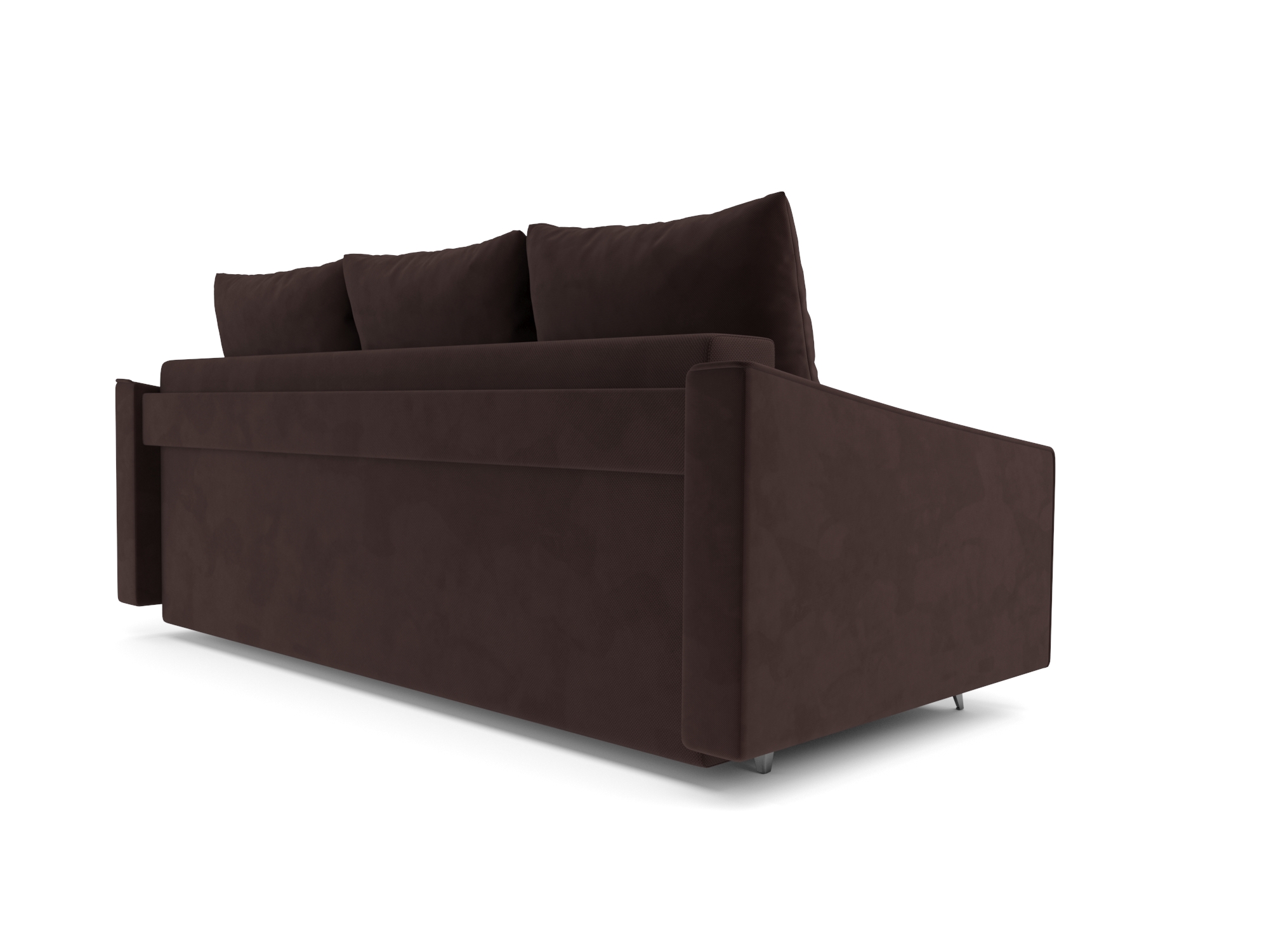 Прямой диван Кардиф, велюр фото