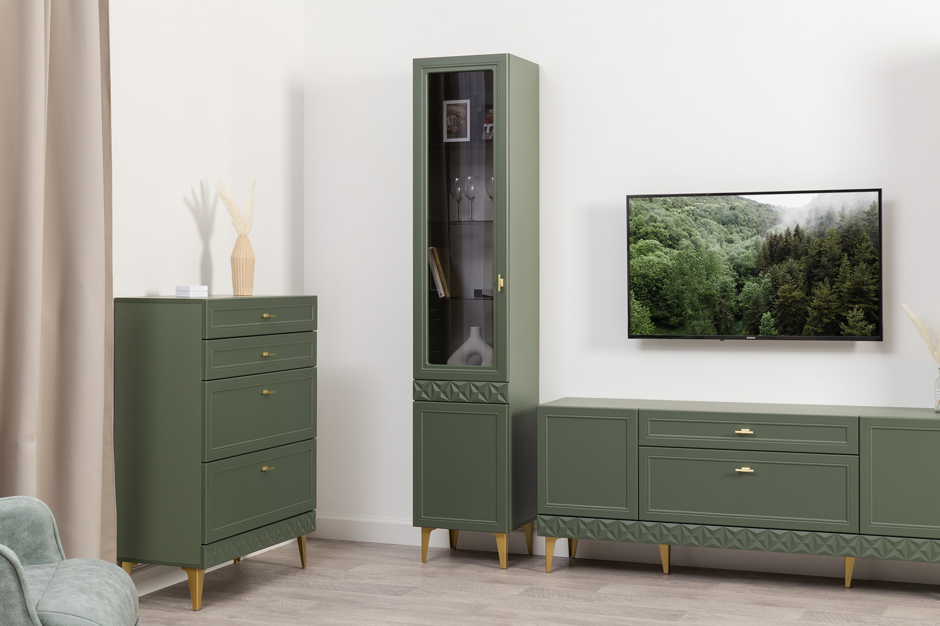 Шкаф витрина Марион 1639701 14190₽