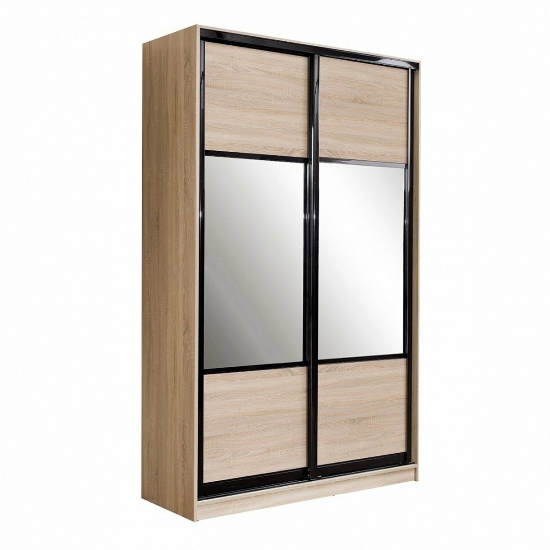 шкаф купе дуб сонома темный