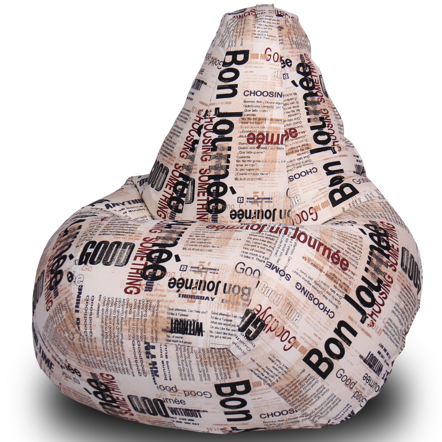 кресло мешок груша газета