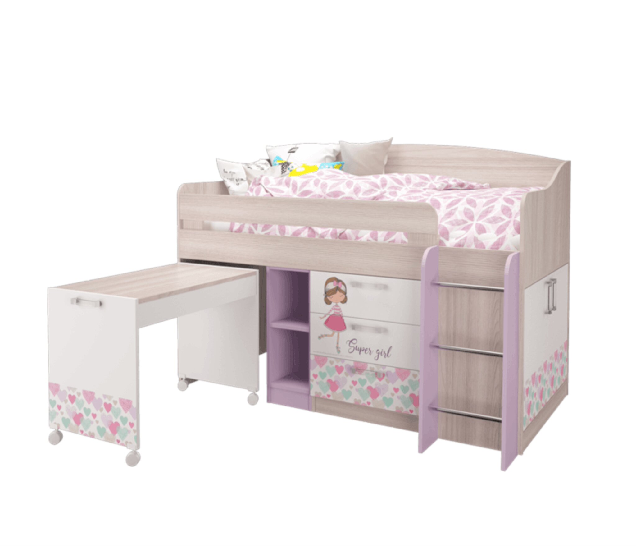 Кровать Чердак Детская Фото