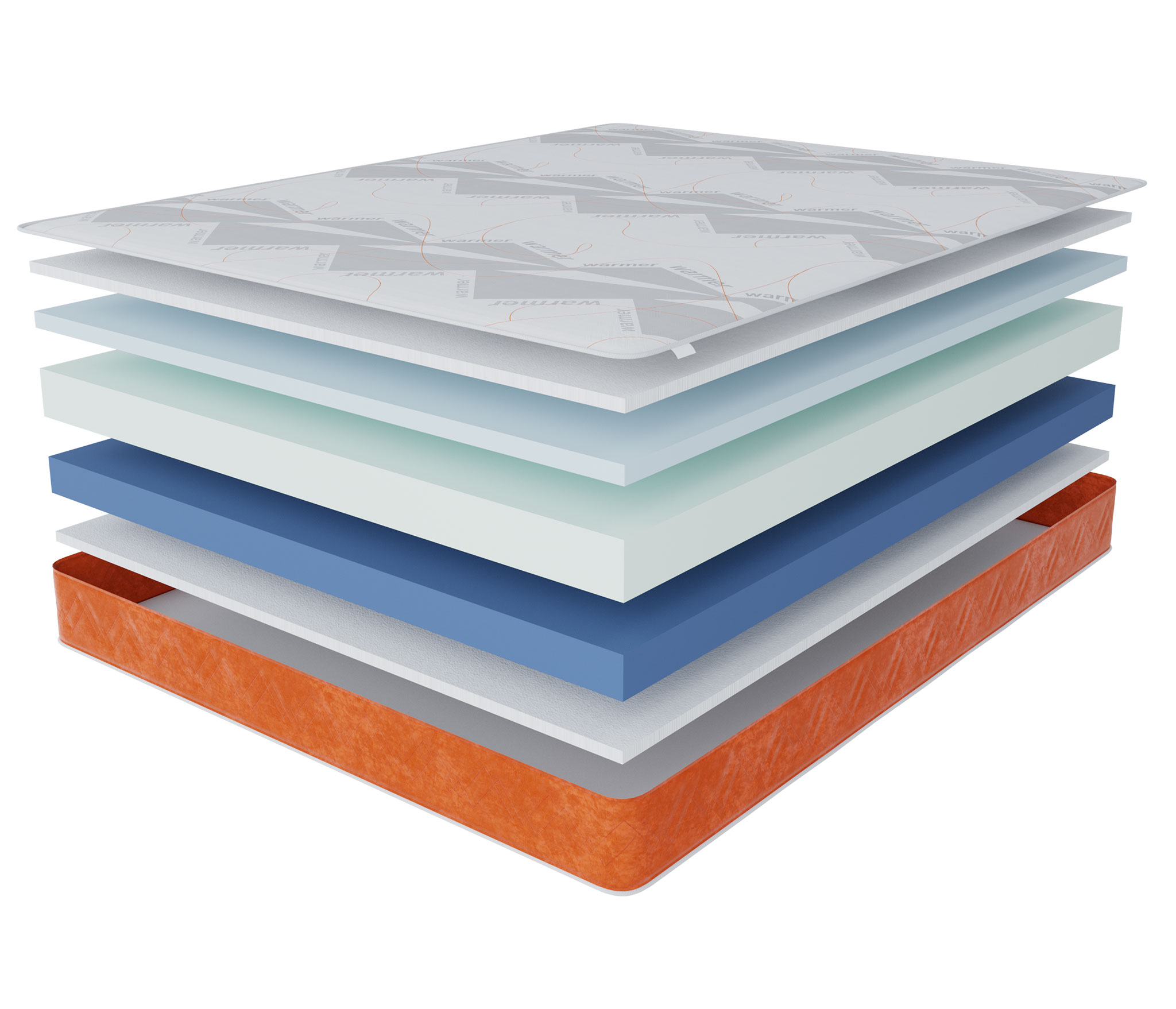 

Матрас Здоровый сон-Макс в чехле Warmer 900х1900