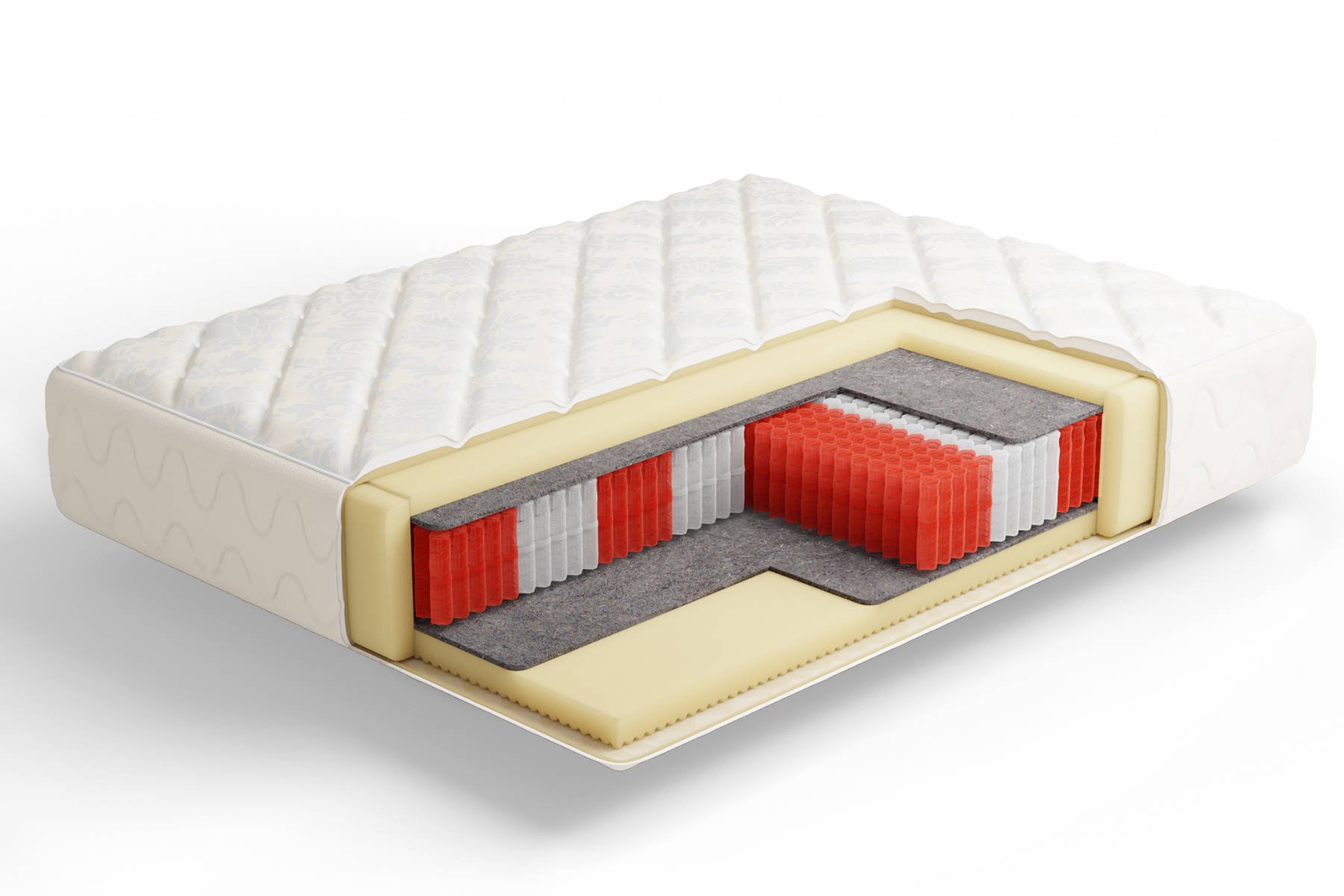 фото Матрас премиум-аврора в чехле кулер 1200*1900 столплит