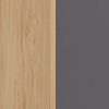 Гикори Рокфорд натуральный/Темно-серый