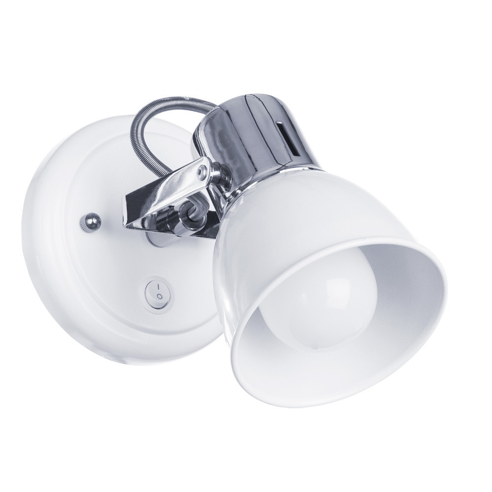 Спот JOVI 1п белый спот настенно потолочный накладной белый arte lamp lyra e14 40 вт ip20 под 1 лампу a6252ap 1wh