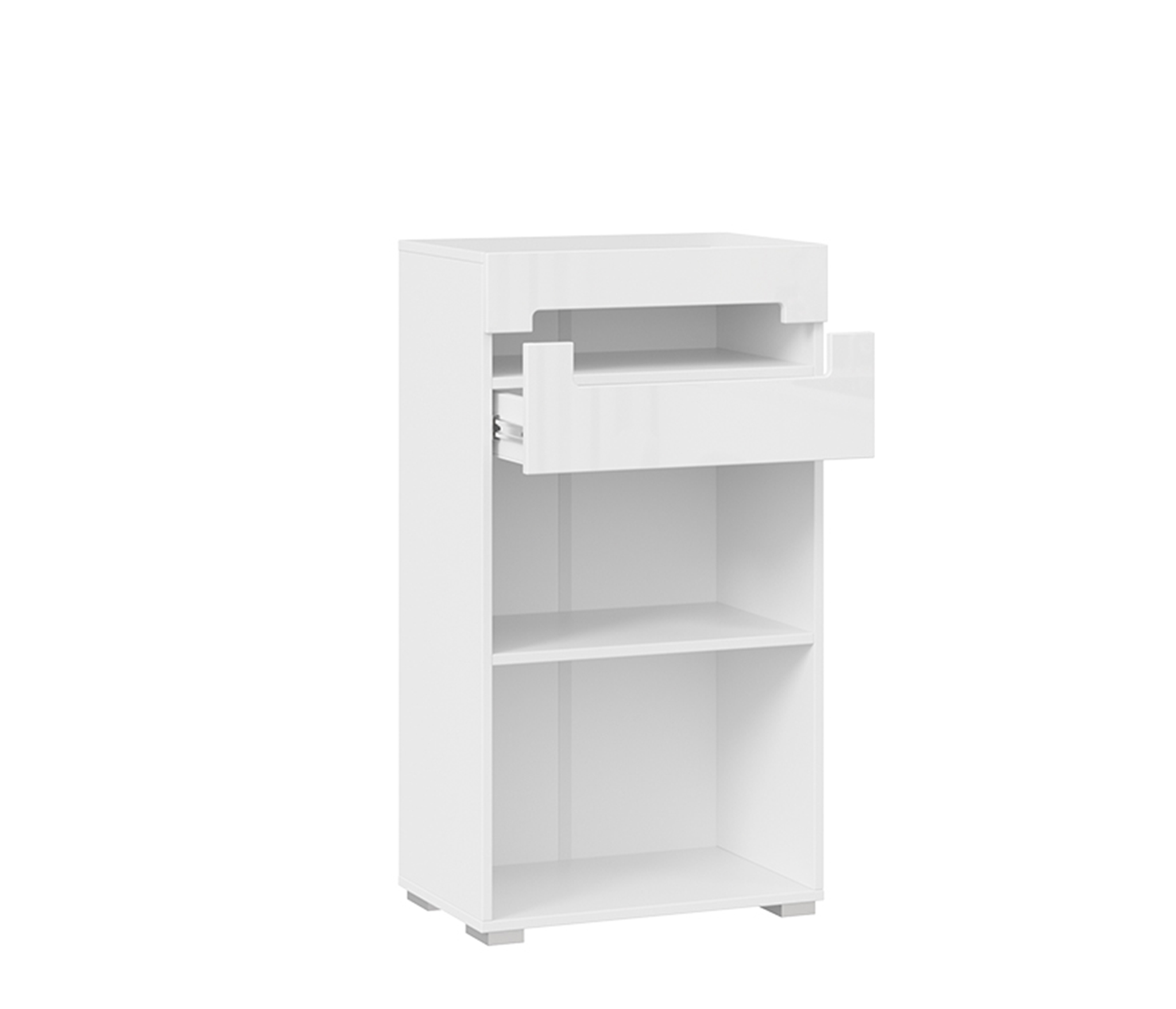 тумба комбинированная фьюжн венге линум белый глянец