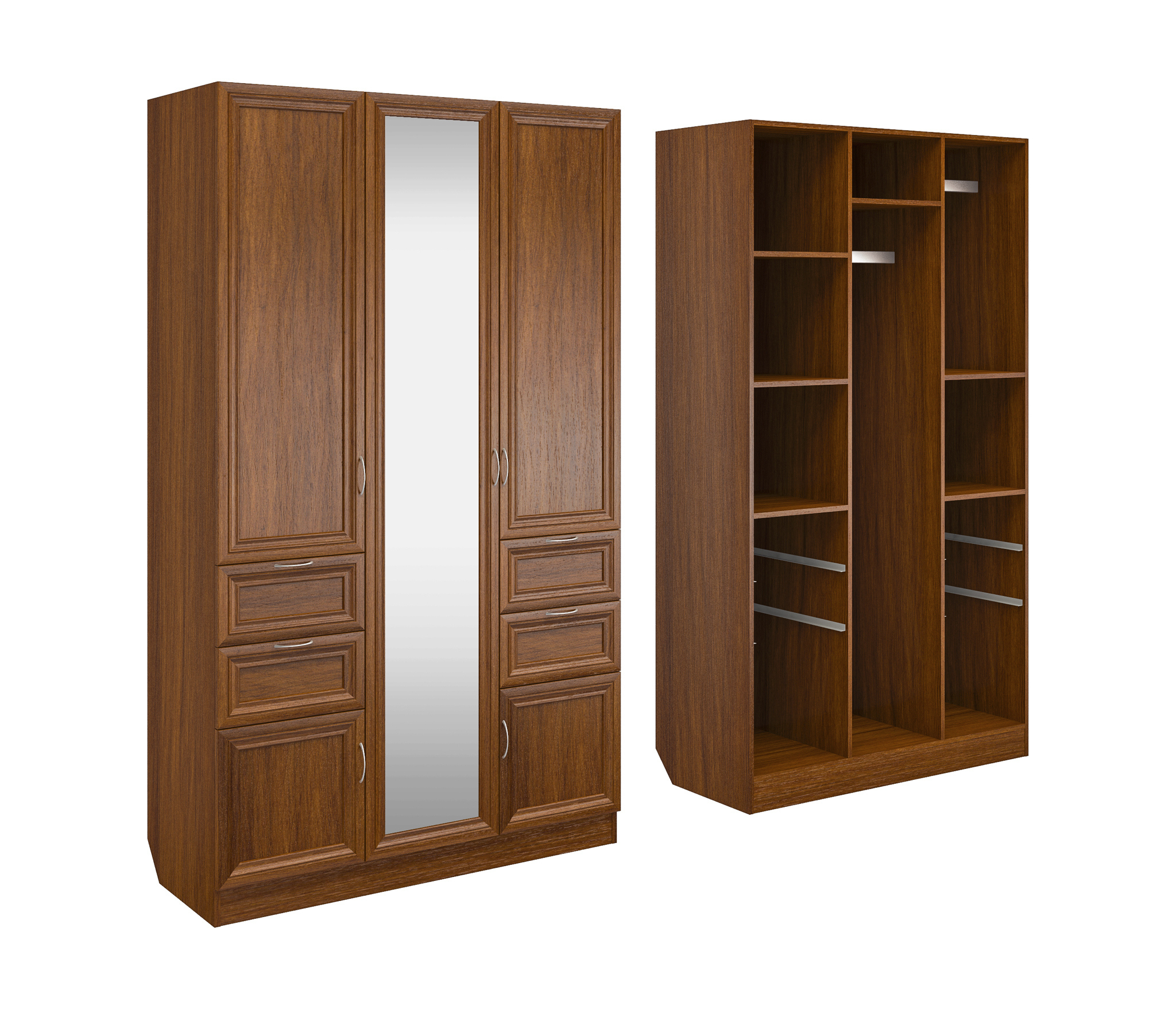 Шкаф трехсекционный. Шкаф дуб. Шкаф для одежды с полками трехдверный дельта шф19 миланский орех. Шкаф трехстворчатый ронда шк 3. Гардеробная система аристо п- образная.