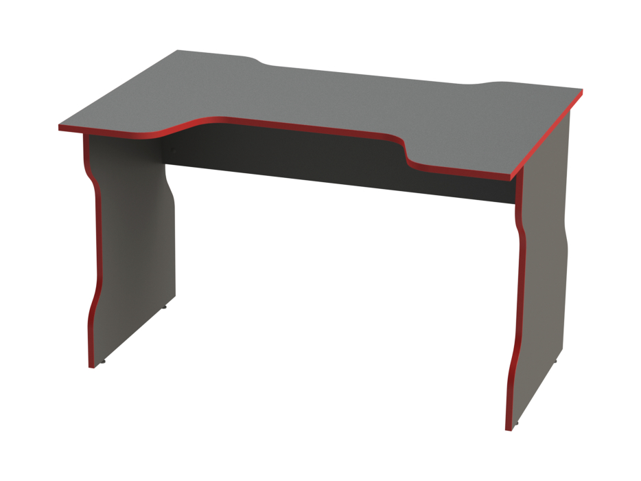 Прямые компьютерные столы, Стол компьютерный ВАРДИГ K1 120x75x82, антрацит