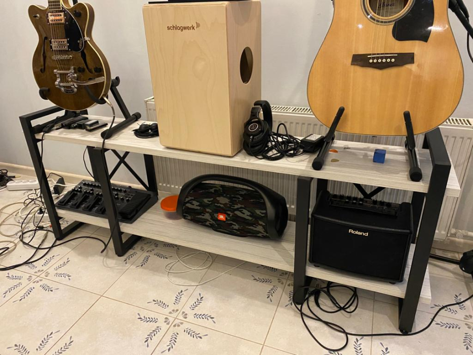 ТВ-тумбы, Тумба под ТВ Айсберг Лофт 120 черный