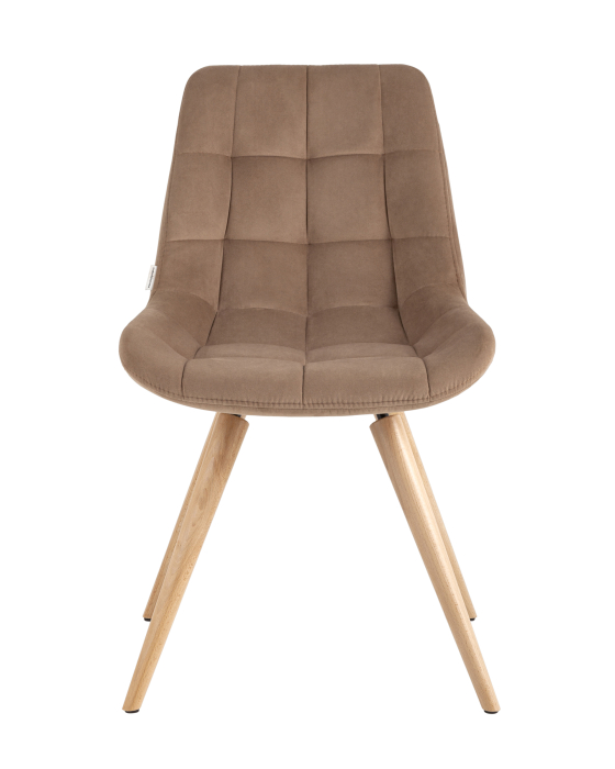 Стулья, Стул Флекс на деревянных ножках, Велюр