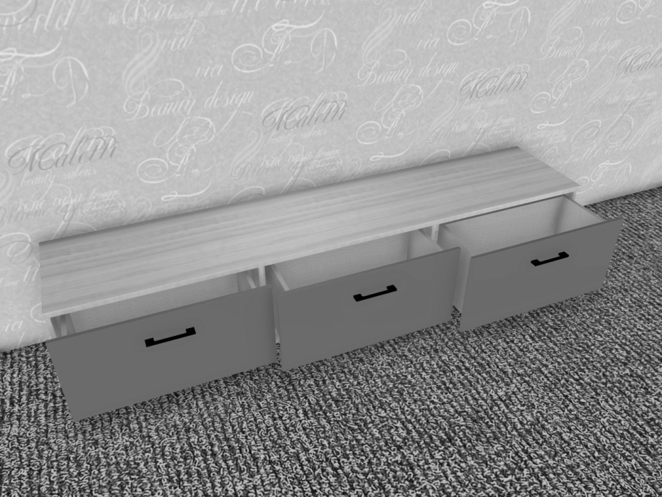 ТВ-тумбы, Модульная система Грейс Тумба ТБ-5037  Ясень Асахи