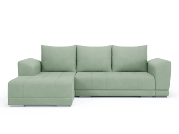 Диван-кровать угловой Рентон еврокнижка, велюр