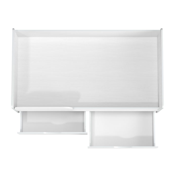 Кровати одноярусные, Кровать с ящиками Уна 11.22 белый