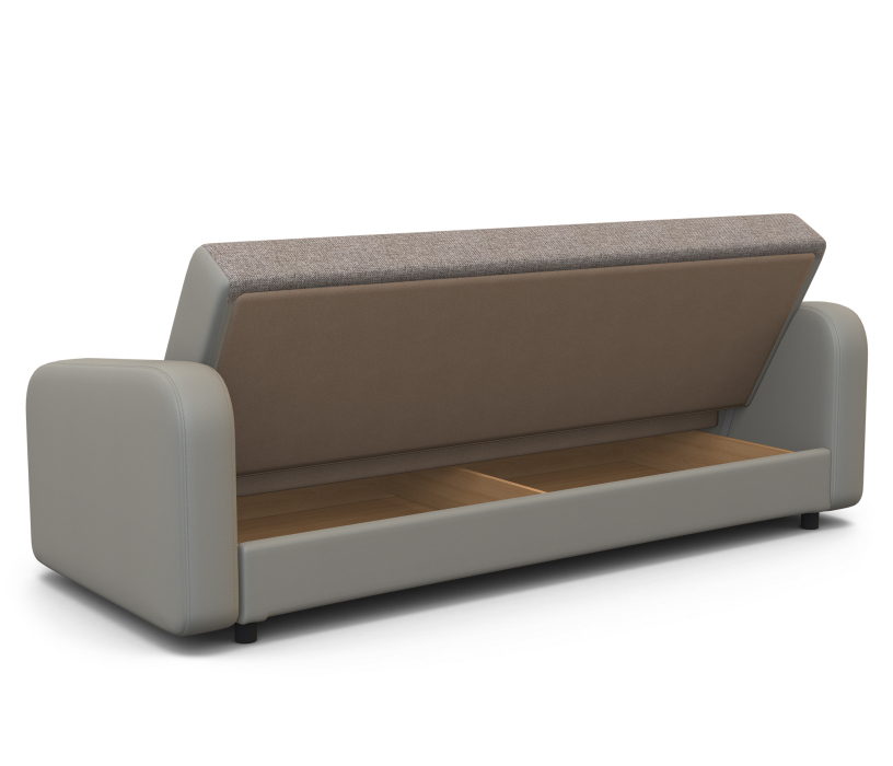 Диваны книжки, Диван-книжка Мелодия 140 экокожа и рогожка