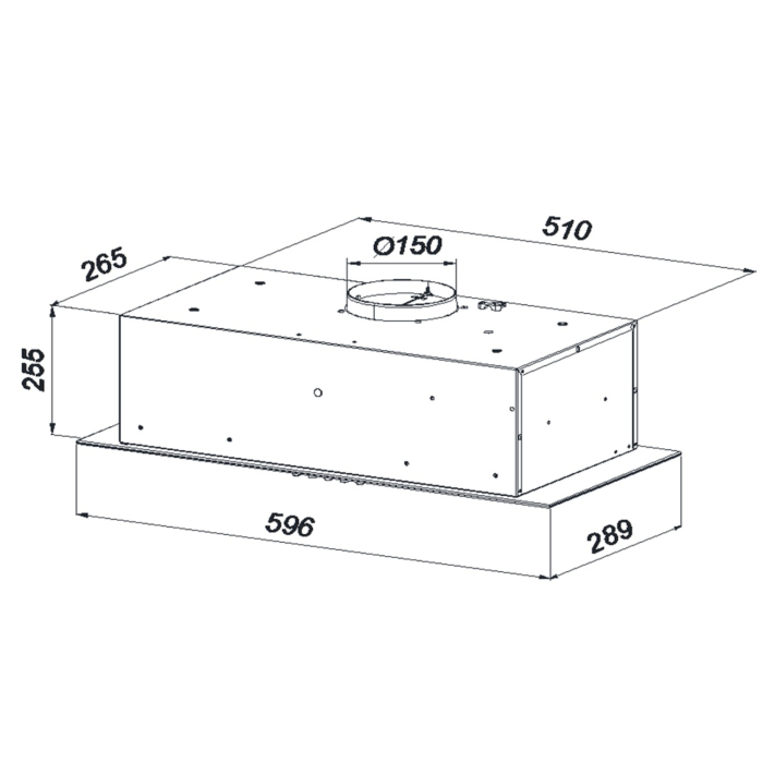Вытяжки, Кухонная вытяжка Konigin Awe 60