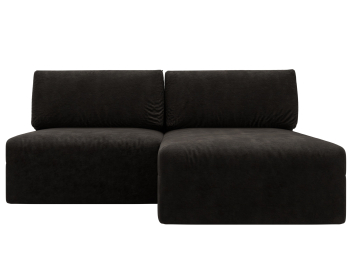 Диван угловой модульный Лига-060 НПБ угол универсальный, велюр BRUT