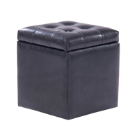 Банкетка в прихожую, Пуф Шарм с ящиком, иск. кожа 