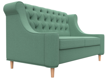 Диван кухонный прямой Бронкс, рогожка Амур