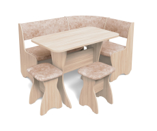 Кухонные уголки, Кухонный уголок Тюльпан Велюр №4