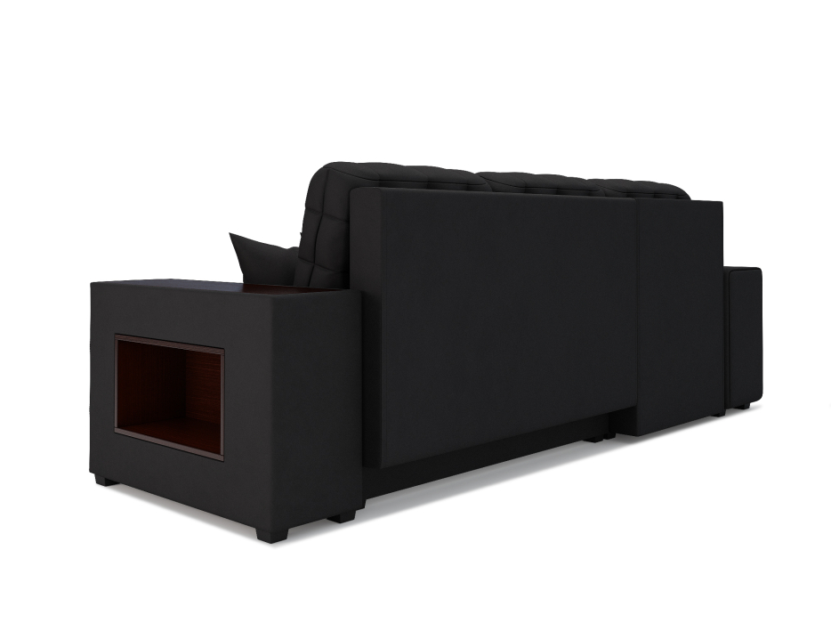 Диваны угловые в гостиную, Диван Мадрид Левый угол (Велюр)