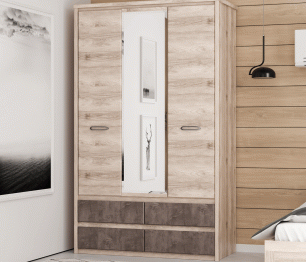 Шкаф 3DG4S Z, JAZZ