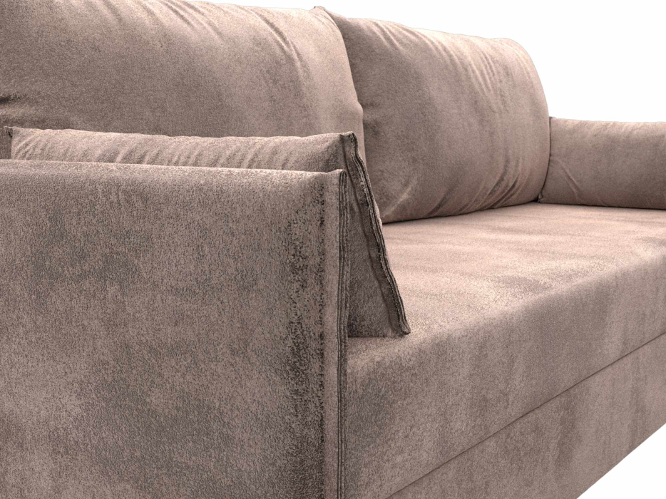 Диваны еврокнижки, Диван прямой Сайгон, велюр TOWER