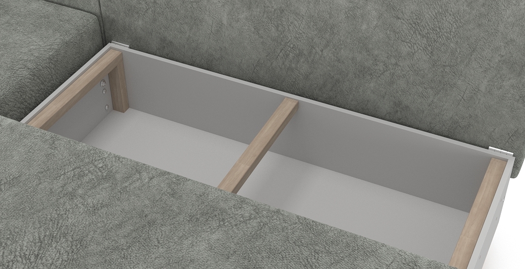 Диваны угловые в гостиную, Угловой диван Каир Lux, велюр, левый