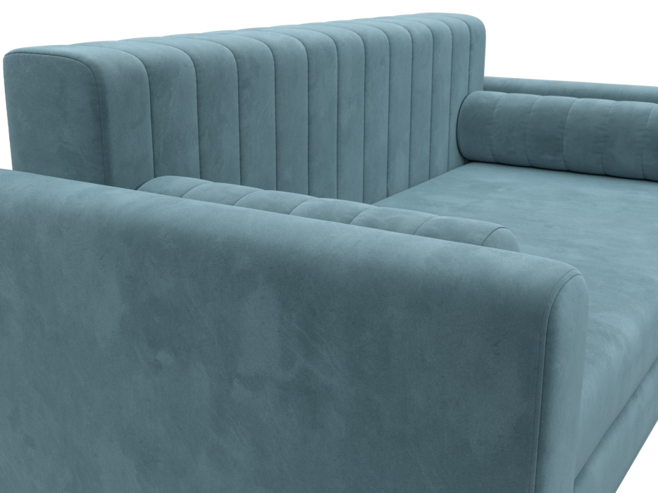 Диваны кровати прямые, Диван прямой Лига-070, велюр SEVEN