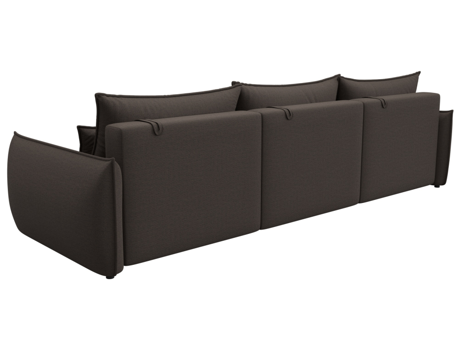 Диваны еврокнижки, Диван прямой Лига-051 НПБ Лонг, рогожка Амур