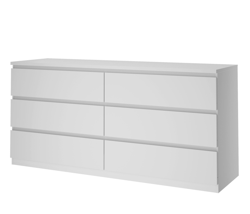 Комоды, Комод 6 ящиков Альма