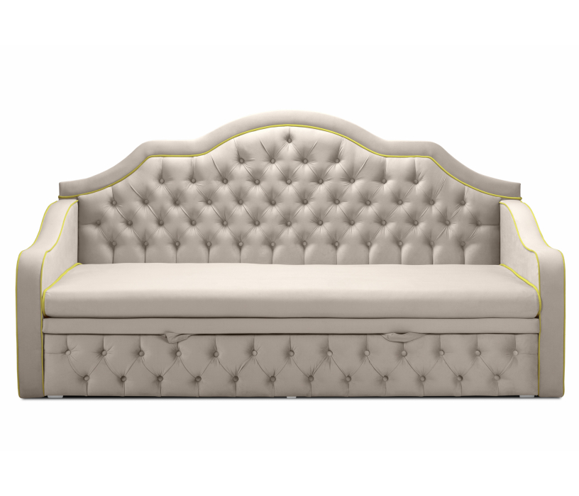 Диваны кровати со спальным местом, Софа Инфинити с ящиком, микровелюр