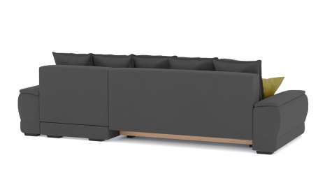 Диван-кровать угловой Нордвикс ПБ, велюр