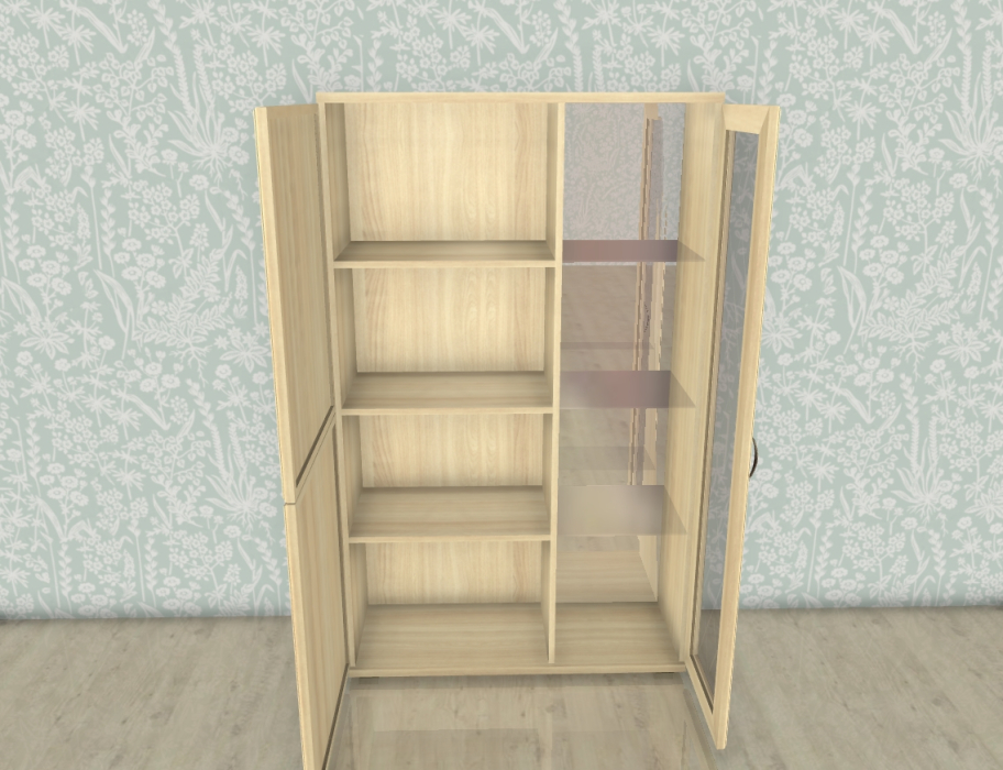 Зеркала, Модульная система Карина Комплект зеркал ЗР-1015