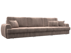 Диваны еврокнижки, Диван прямой Лига-057 НПБ Лонг, велюр TOWER