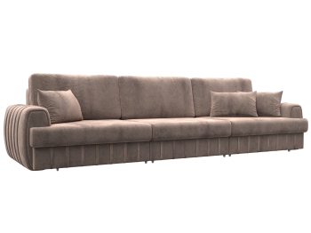 Диван прямой Лига-057 НПБ Лонг, велюр TOWER