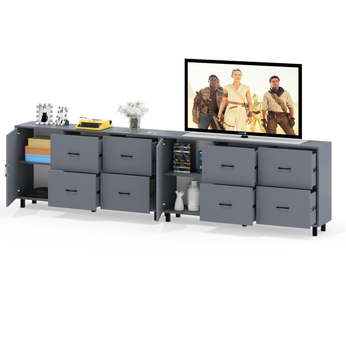 ТВ-тумбы, Два больших комода РВК 125-1704 ящики и дверка