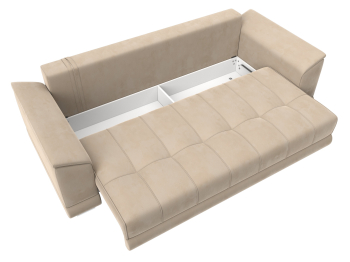 Диван прямой НордСтар НПБ, велюр SEVEN