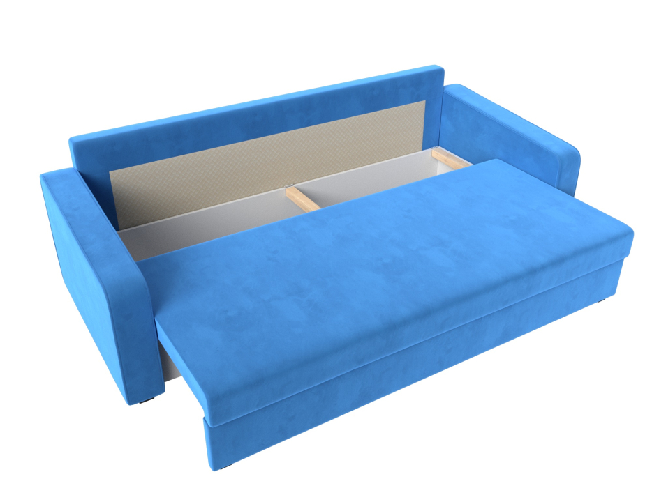 Диваны еврокнижки, Прямой диван Лига-009, велюр