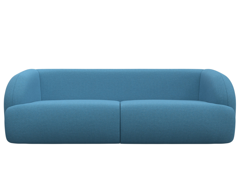 Дизайнерские диваны для гостиной, Диван прямой Лига-041, рогожка Амур